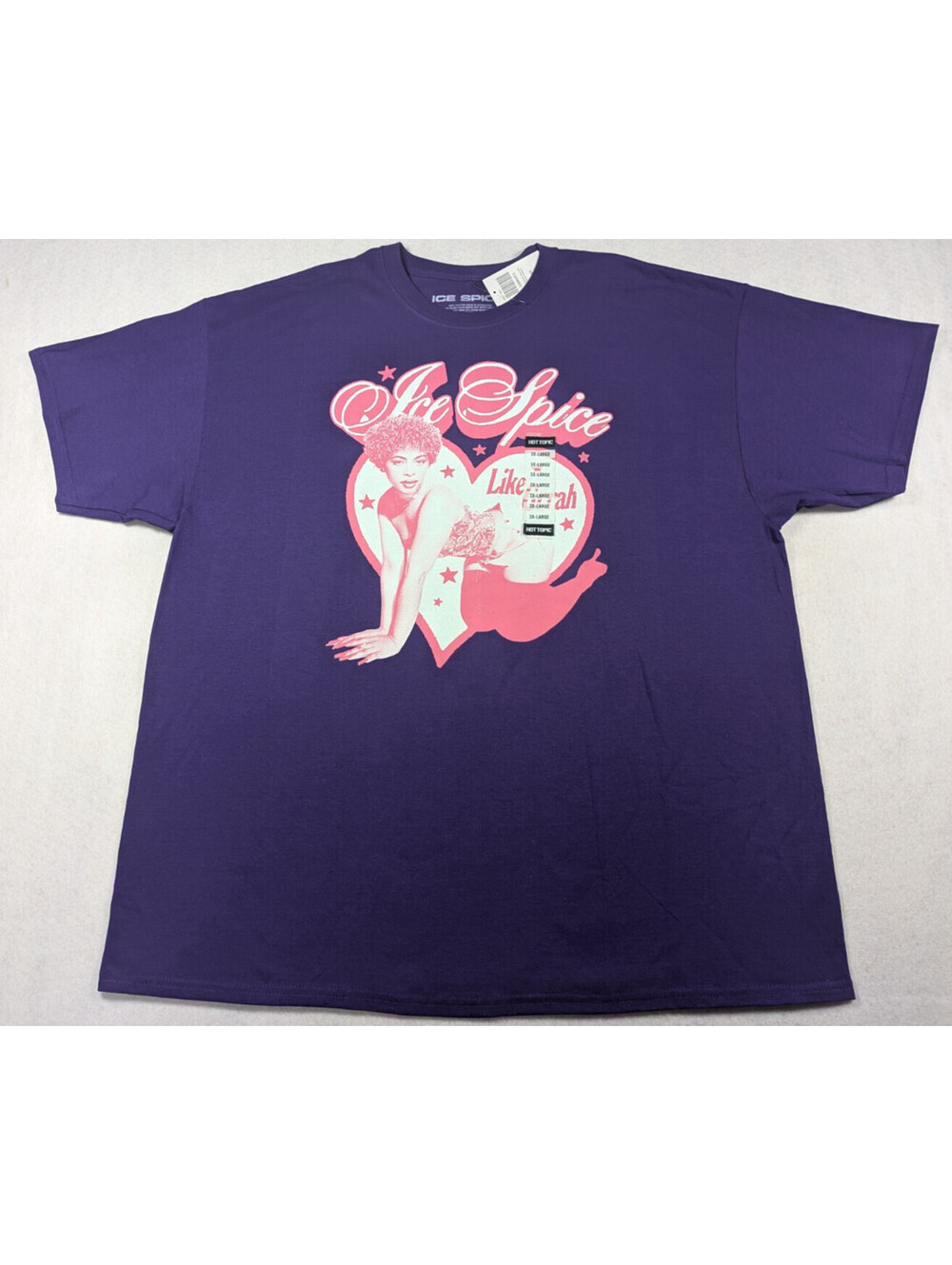 Hot Topic - Ice Spice -Graphic Short Sleeve T-shirt - Size: 3X